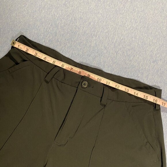 Duluth Trading Women's Black Pleated Flexellence Wide Leg Pants Size 14 - Picture 5 of 8